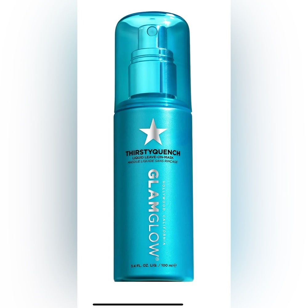 NWB GLAMGLOW THIRSTYQUENCH Liquid Leave-On Mask 3.4 oz.